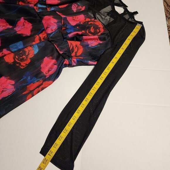 Torrid Black and Pink Floral Dress - Picture 13 of 14